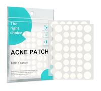 Patch per Brufoli 72 pezzi, Cerotti Idrocolloidali Anti-Acne Assorbenti, con Olio di Tea Tree e Acido Salicilico