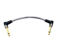 Patch per chitarra Cavo di ricambio per effetto pedale a basso rumore scudo per pedale effetto a basso rumore Cavo di collegamento Cavo di collegamento cavi per pedaliere ad angolo retto