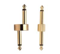 Patch per chitarra Cavo piatto ad angolo retto spine per chitarra patch cavi con alloggiamento struttura metallica per layout di pedali efficienti Cavo connettore corto strumento