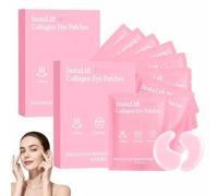 Patch per gli occhi al collagene, contenenti acido ialuronico, migliorano efficacemente occhiaie, borse e rughe sottili, maschera per gli occhi profondamente idratante,2 boxes