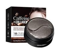 Patch per gli occhi - Patch per occhis idratanti in gel rassodante, maschere per dorate arricchite per la cura della pelle | Maschera contorno occhi idratante e nutriente per occhiaie e b