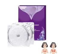 Patch per il miglioramento del seno, cerotto per il sollevamento del seno, al collagene, idratante, migliora il rilassamento del seno, maschera per il sollevamento del seno (grande, 1 scatola)