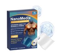 Patch per il seno maschile, cuscinetto rassodante per la pelle del torace, cerotti dimagranti, per la riduzione del seno, post allenamento, casa e viaggio