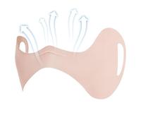 Patch per il viso | Blocco UV sotto gli scudi per gli occhi, protezioni per il sole leggero del naso | Protezione solare della pelle del viso per golf, escursionismo, corsa, Rosa, Se référer au