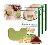 Patch per impacchi per ginecomastia TurmericMax, cerotto per sciogliere la cellulite Luhaka, cerotto per sciogliere la cellulite Patch per impacchi per ginecomastia per la cura del torace (3pcs)