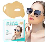 Patch per la protezione solare del viso, cerotto viso per protezione UVA/UVB, crema solare sensibile con acido ialuronico, protezione solare per il viso dermatologicamente testata per uomini e donne