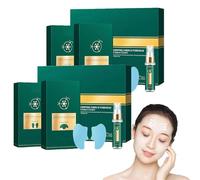 Patch per maschera sulla fronte liofilizzata conopeptide, maschera lifting al collagene, maschera al collagene liofilizzato, guance con pellicola di collagene sulla fronte (2 set)