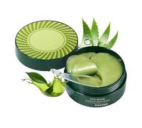 Patch Per Occhi - Foglie Nutrienti,60 Pezzi Patch per Tasche sotto gli occhi,Per Secchezza Fatica Tonda Donne Uomini Adulti Casa Viaggio Di