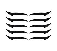 Patch Per Ombretti - Adesivi Per Rivestimenti Per Occhi | 10 Pezzi Patch Di Trucco Impermeabile | 1.69x0.91 Pollici Donne Decaldano Shadow | Adesivi A Strisce Riutilizzabili | Striscia Per Il Trucco D