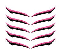 Patch Per Ombretti - Adesivi Per Rivestimenti Per Occhi | 10 Pezzi Patch Di Trucco Impermeabile | 1.69x0.91 Pollici Donne Decaldano Shadow | Adesivi A Strisce Riutilizzabili | Striscia Per Il Trucco D