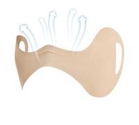 Patch per protezione solare, cerotti per gli occhi da golf, blocco UV per il naso, protezione solare per attività all'aperto, tra cui vacanze, escursionismo, corsa, Colore della pelle, Refer to