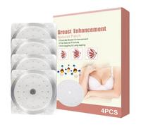 Patch per sollevamento seno, cuscinetto di supporto da 4 pezzi, rinforzatore adesivo per il seno con design traspirante, nastro pettorale delicato sulla pelle, accessorio di bellezza con vestibilità c