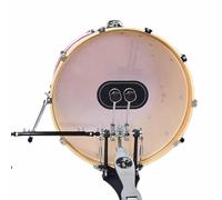 Patch Per Testa Di Tamburo A Doppio Pedale Autoadesivo 18x10cm Per Bassi E Accessori Con Conservazione Superiore E Suono Migliorato Ideale Per Sessioni Di Pratica E Esibizioni