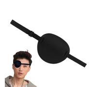 Patch per una - Patch per pirati sinistro e destro | Copertura regolabile per occhi con toppa pirata per adulti | Copertura per occhi regolabile, toppe per bambini, adulti