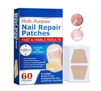 Patch per unghie fungina - 60 pezzi Fungaal Naiil Patccches | Naail Repair Pattches per il trattamento funzional del piede | Trattamento delle unghie antifungini danneggiati