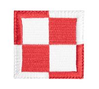 Patch PiK Scacchiera - Bianco-Rosso