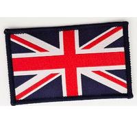 Patch ricamate Bandiera Regno Unito - Stemma Regno Unito ricamato - Patch UK ricamate - Patch UK Militari, patch UK (Regno Unito)