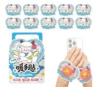 Patch scaldamani - toppe riscaldanti per mani e piedi, 10 pezzi, sicure per il corpo, portatili, per escursioni all'aperto, per casa, dormitorio, scuola, campeggio,