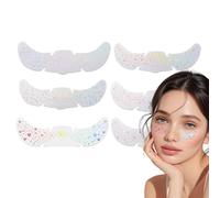 Patch scintillanti, multipack a sei fogli, lentiggini, colla durevole, attrezzatura professionale per parade, per teatro musicale, regali per adolescenti, addio al nubilato,