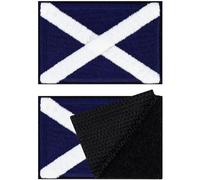 Patch Scozia, set da 2 | Klett Patch Scotland, Patch militari con chiusura a strappo, Patch tattici di morale con chiusura a strappo | 40x60mm