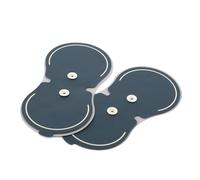 InnovaGoods® Cerotti di Ricambio per massaggiatore, Adesivi in Gel, Nero e Oro, Design ergonomico, Tocco Morbido e Piacevole, Fissaggio Sicuro, Durata di 4-6 Mesi per ciascuno.
