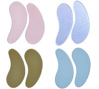 Patch sotto gli occhi per sollevare le ciglia e extension per ciglia, cuscinetti in gel resistenti per separare le ciglia superiori e inferiori, toppa adesiva a forma di luna adatta alle palpebre