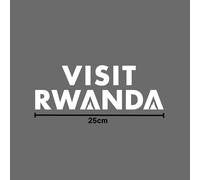 Patch sponsor manica Arsenal - maglia calcio VISITA RWANDA 25 cm logo...