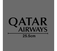 Patch sponsor Qatar Airways 25,5 cm - Logo Iron-On a trasferimento termico...