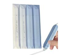 Patch Tape Pen - 4 pezzi doppio-laterali di stazionario, colla a nastro penna, precisione Paper Corrector | Strumento pratico per uomini donne ragazzi ragazze giovani adolescenti con la figlia dello