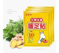 Patch Termico Per Piedi, 2x Scaldapiedi Autoriscaldanti All'artemisia E Per Riscaldare I Piedi In Inverno, 2x Cuscinetti Riscaldanti Naturali Riscaldanti Inodore All'artemisia E