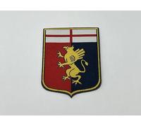 Patch-Toppa Microricamata in HD/Jacquard (alta definizione) Termoadesiva, Micro Filo, Dimensioni : cm.9 X cm.6 - Made in Italy