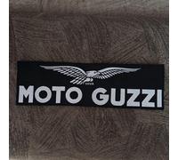Patch Toppa Moto Guzzi 30x9cm Ricamata Termoadesiva e da Cucire