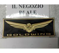 PATCH TOPPA RICAMATA AQUILA GOLD WING 1800 NEW 25x9CM.TERMOADESIVA COLORE GOLD