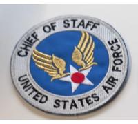 PATCH TOPPA RICAMATA CHIEF OF STAFF AIR FORCE ORIGINALE MADE IN USA