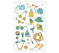 Patch UV Secrand - Patch di protezione solare cambiamento colore strumento di allarme UV pelle | Adesivo per promemoria solare esterno, Patch per escursioni in campeggio in spiaggia