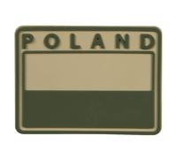 Patch velcro Helikon-Tex bandiera Polonia PVC smorzata - Khaki