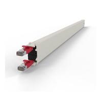 PATCHBOX CONE30STPRD cavo di rete Rosso 1,8 m Cat6a U/FTP [STP] (PATCHBOX.ONE 30RU CAT.6A STP CASSETTE,RED 1,8M) NEW