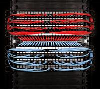 PATCHBOX P60STPXC6AX24V cavo di rete Viola 18 m Cat6a U/FTP STP (PATCHBOX PLUS CAT.6A STP VIOLET 18MINCL. MOUNTING RAILS & 6 PC NEW