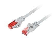 Patchcord cat.6 S/FTP LSZH CU grigio PCF6-10CU-1000-S/10m