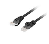 Patchcord cat.6 U/UTP LSZH CU nero PCU6-10CU-1000-BK/10m