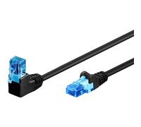 Patchcord CAT 6A U/UTP quadrato 1 x 90, nero, 10 m 51533