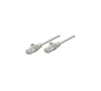 Intellinet Network Patch Cable, Cat5e, 10m, Grey, CCA, U/UTP, PVC, RJ45, Gold Pl