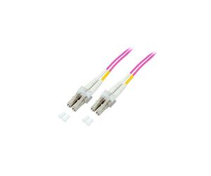 Patchcord EFB LC/UPC-LC/UPC Duplex Multi Mode OM4 5 m Viola | O0319.5