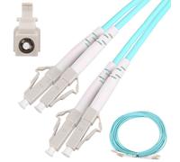 Patchcord Extralink LC/UPC-LC/UPC, Multimodale, Duplex, 50/125um, 3mm, 2m