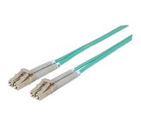 Cavo Patch in Fibra Ottica - OM3 - LC/LC - 1 m - Acqua - Duplex - Multimodale - 50/125 µm - LSZH - Fibra - Garanzia a vita - P