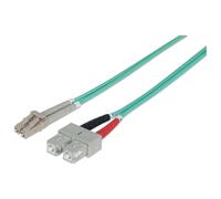 Patchcord INTELLINET SC/UPC-LC/UPC Duplex Multi Mode OM3 3 m aqua | 750165
