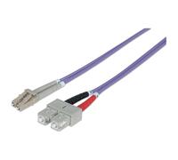 Patchcord INTELLINET SC/UPC-LC/UPC Duplex Multi Mode OM4 5 m Viola | 751056