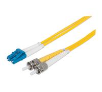 Patchcord INTELLINET ST/UPC-LC/UPC Duplex Single Mode OS2 1 m Giallo | 474016