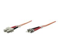 Patchcord INTELLINET ST/UPC-SC/UPC Duplex Multi Mode OM2 2 m Arancione | 470117