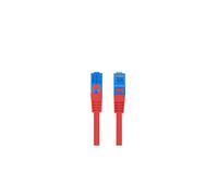 Patchcord Lanberg S/FTP cat.6A 3m LSZH CCA fluke passed red
